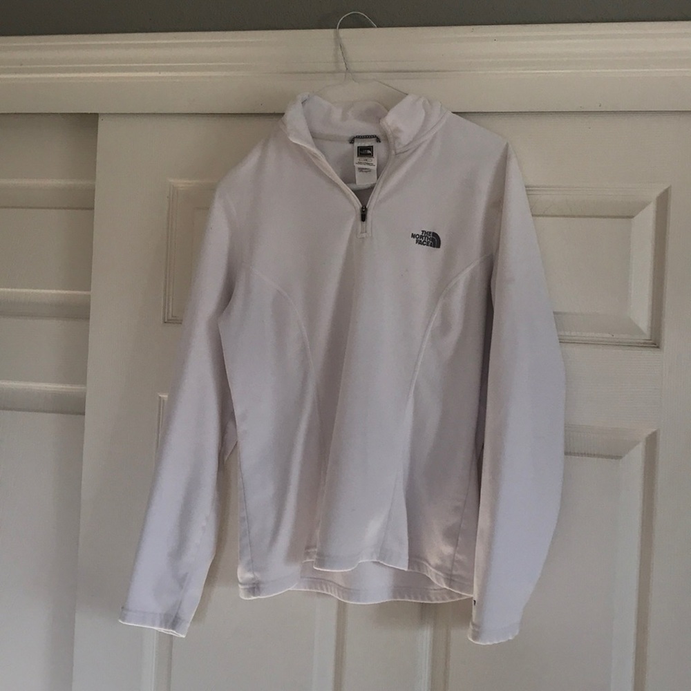North face TKA 100 fleece 3/4 zip up large